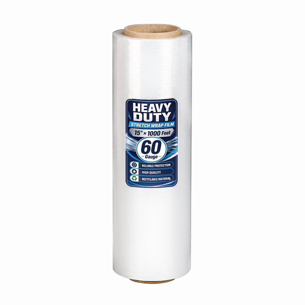 Stretch Wrap Stretch Film Roll - 1000ft Industrial Strength