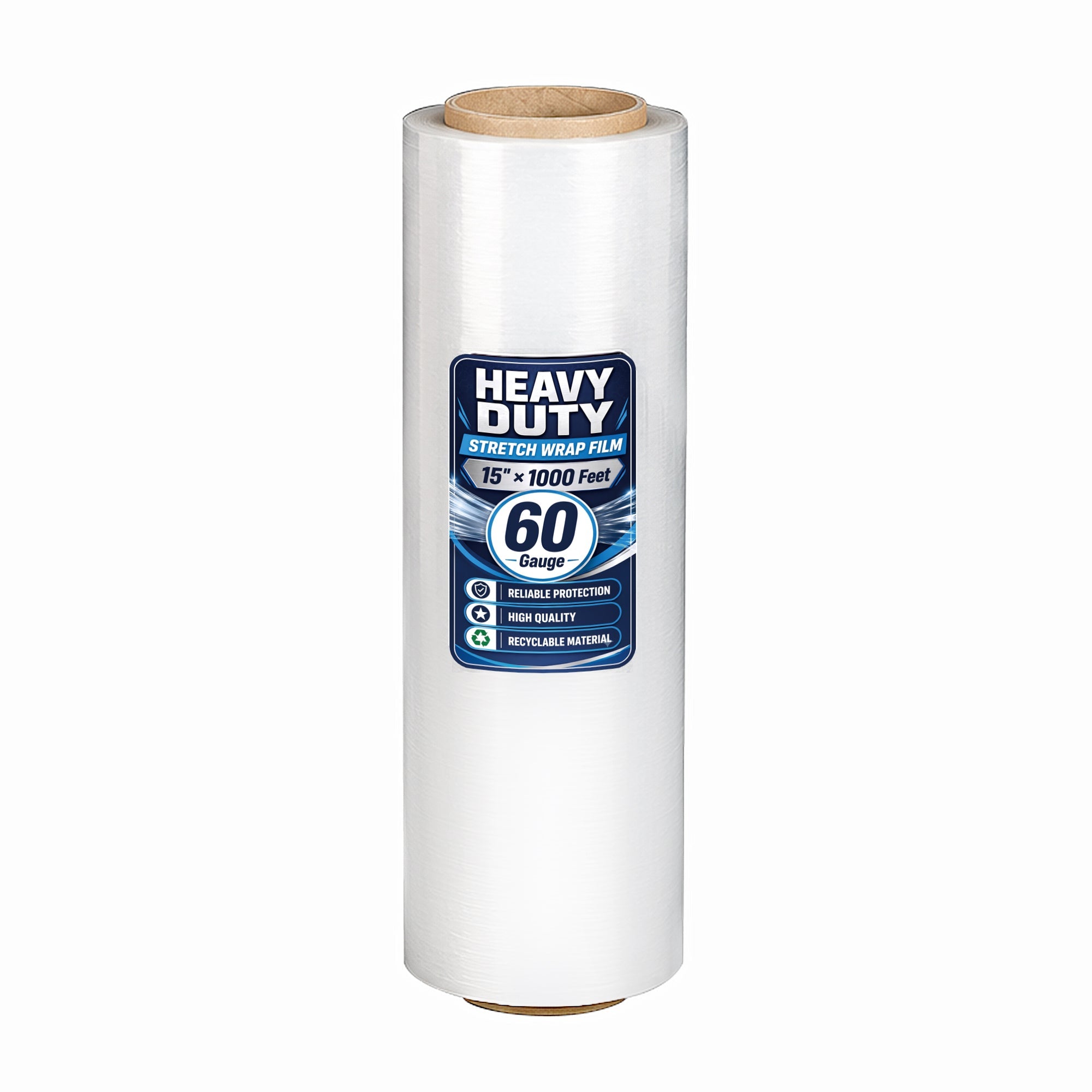 Stretch Wrap Stretch Film Roll - 1000ft Industrial Strength
