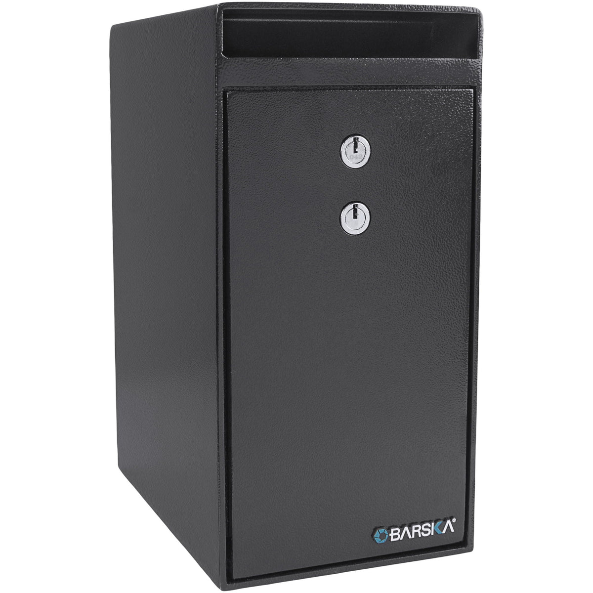 0.27 Cu Ft Dual Key Depository Safe - Black