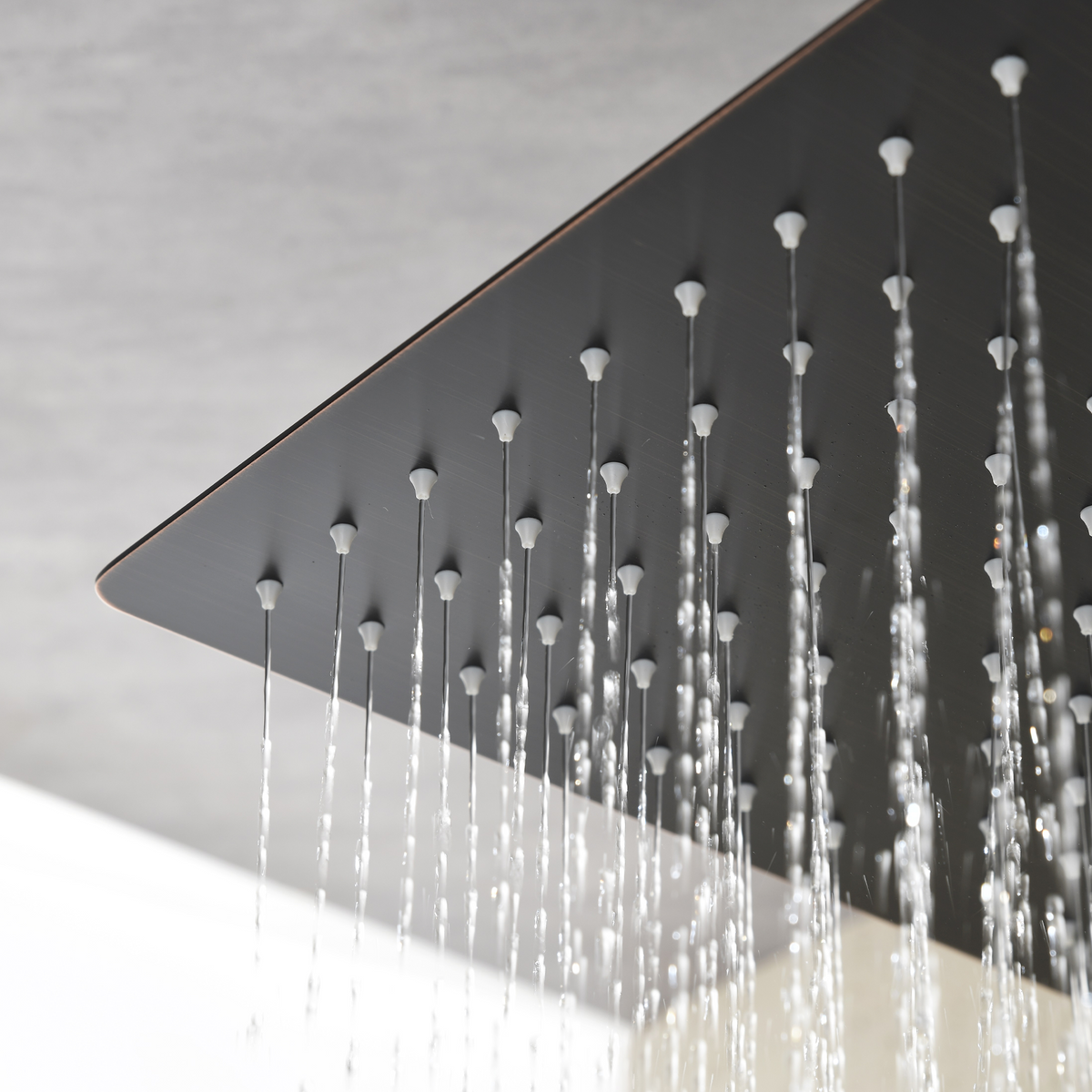 10 Inch Wall Mount Rainfall Square Shower Head
