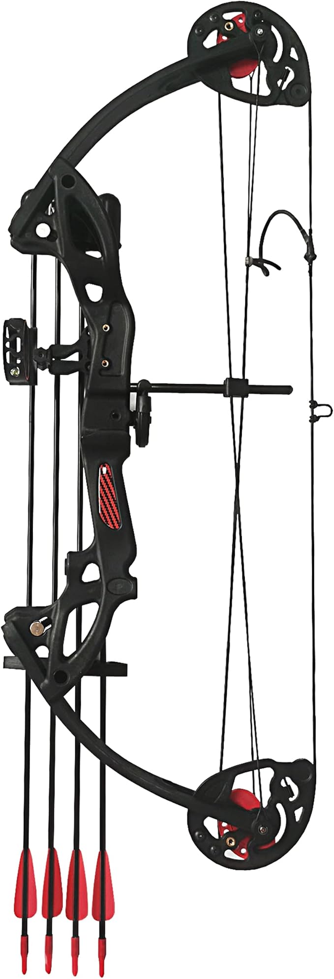 Compound Bow Archery for Youth and Beginner, Right Handed,19”-28” Draw Length,15-29 Lbs Draw Weight, 260 fps