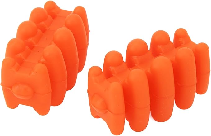 FOSA Archery Bow Limbs Stabilizer, Silicone, Universal Vibration Dampener, for (Orange)
