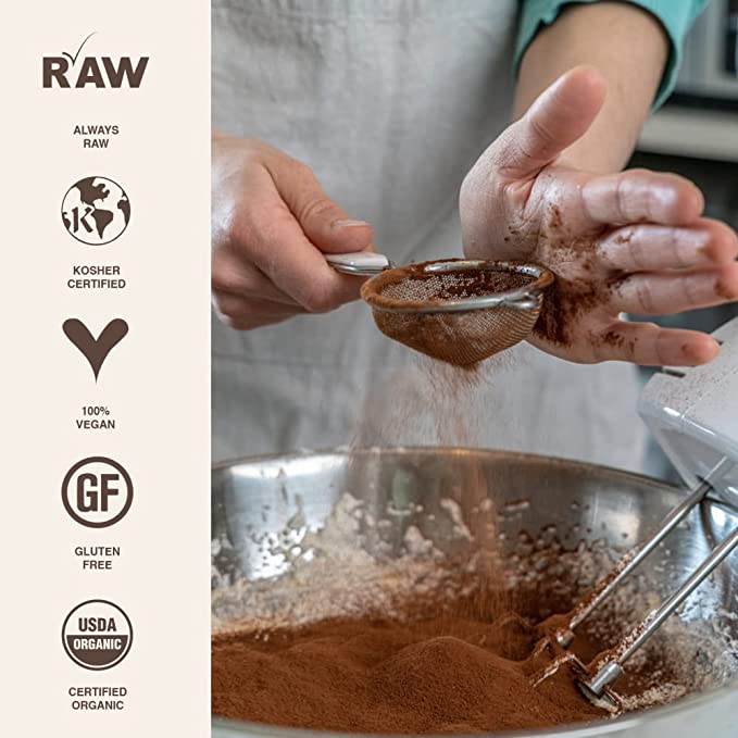 Raw Organic Cacao Powder - 16 oz