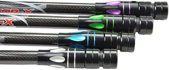 10 Inch 12 Inch 15 Inch Archery Bow Stabilizer Balance Bar Rod Side Rod Carbon Fiber Stabilizer Dampen Weight for Compound Bow Recurve Bow Accessory