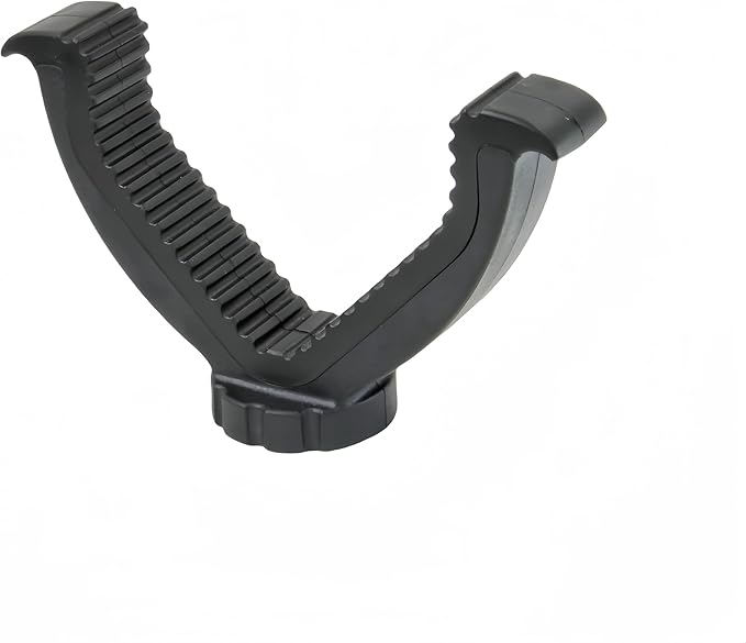 Shooting Stick with V Yoke, 22-62 inches Adjustable Aluminum Shooting Monopod for Hunting Rifles