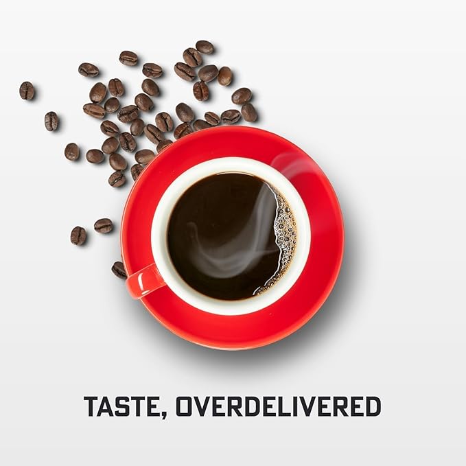 Eight O'Clock Coffee 100% Colombian Peaks Ground Coffee, Medium Roast, 30 Ounce (Pack of 1) - Rich, Winey & Full Bodied