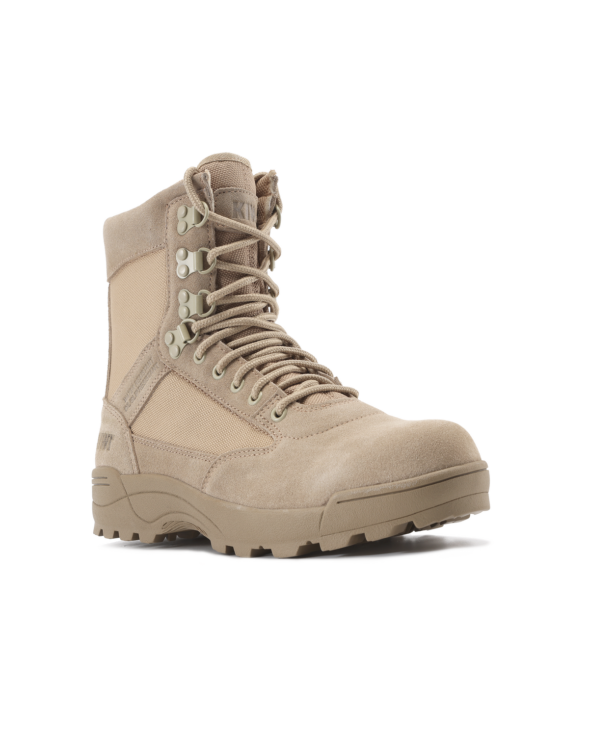 Kiwi Durable Sand Suede 6.5" Composite Toe Zipped Water Resistant Tactical Boots [68200]