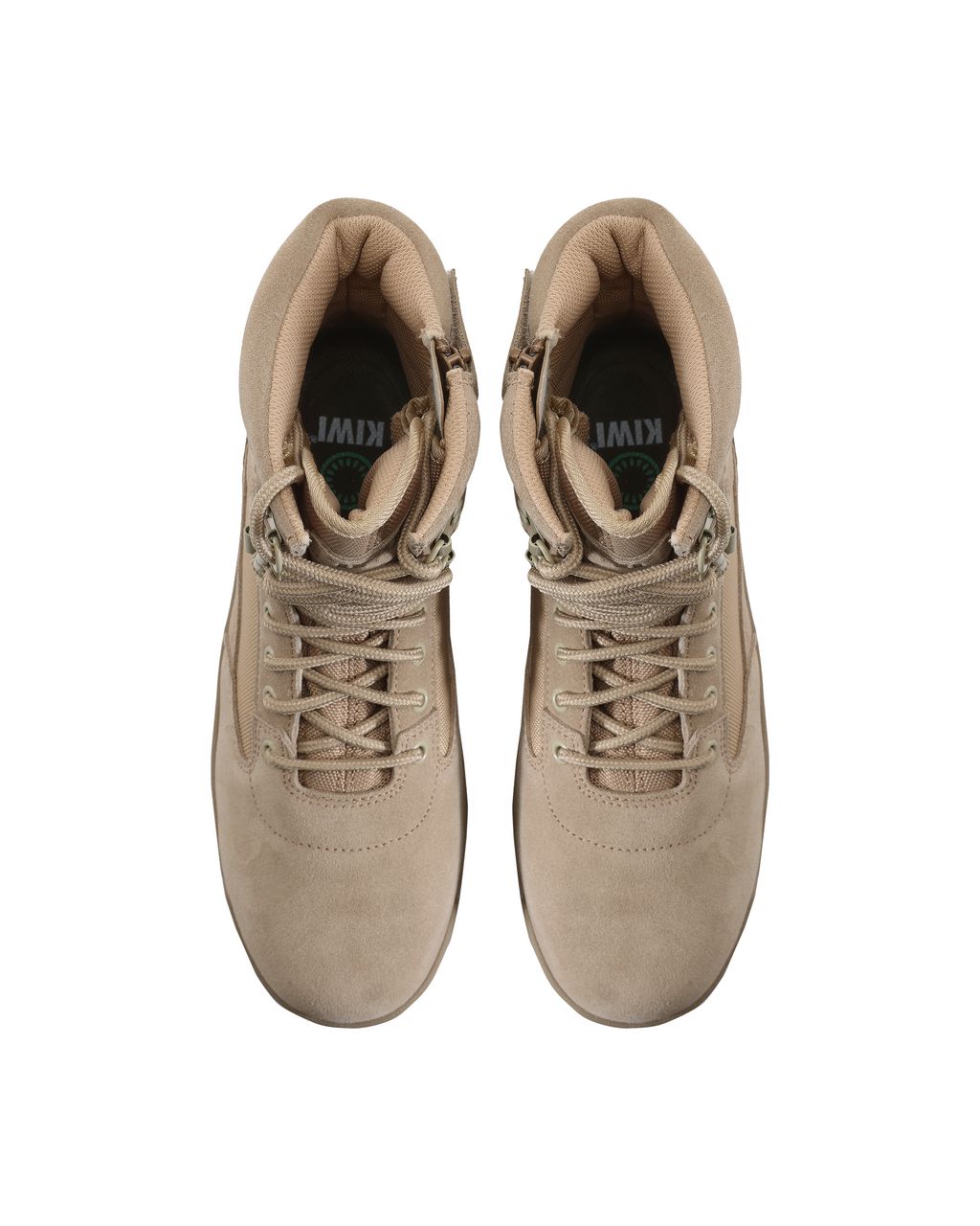Kiwi Durable Sand Suede 6.5" Zipped Water Resistant Tactical Boots [62100]