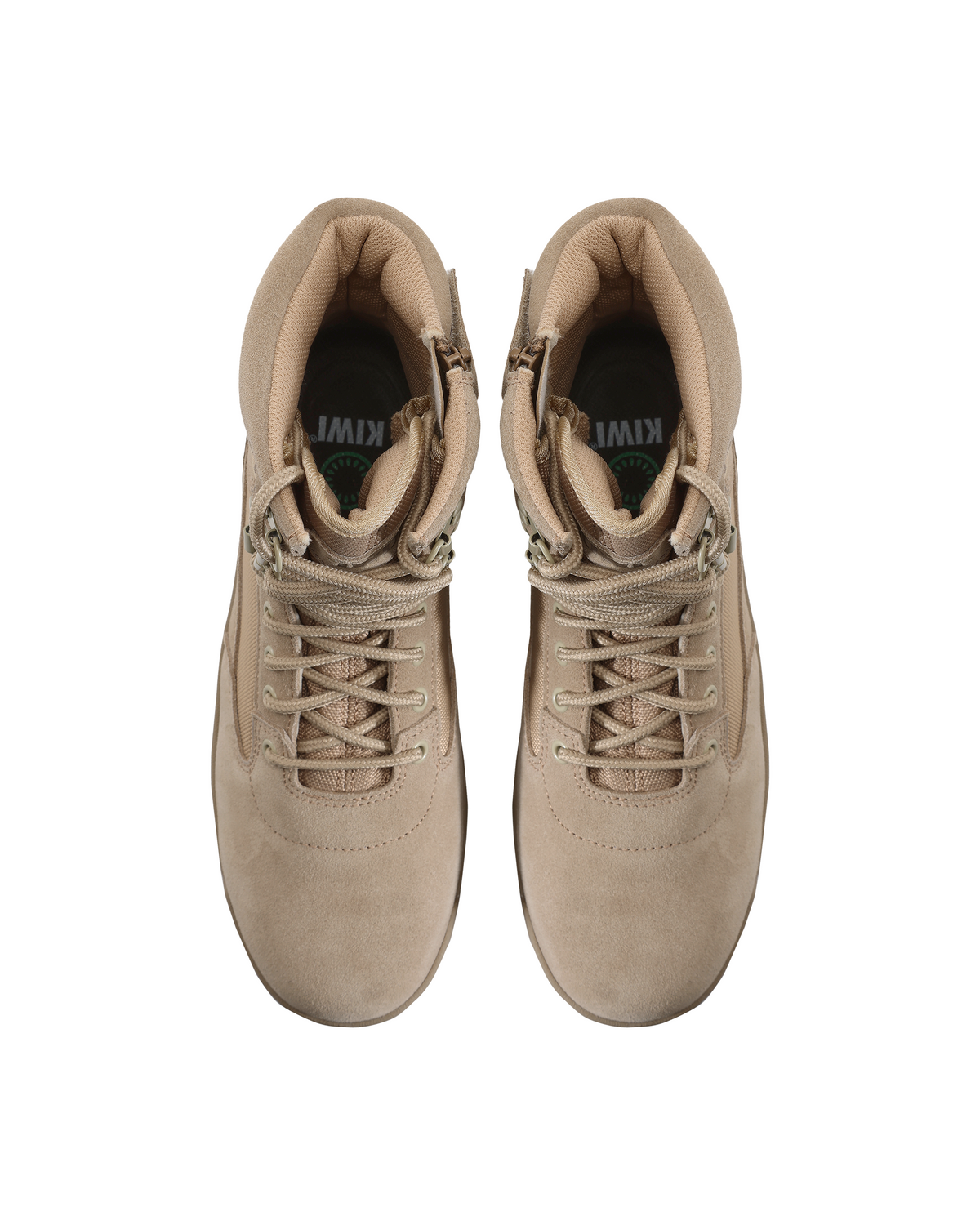 Kiwi Durable Sand Suede 6.5" Zipped Water Resistant Tactical Boots [62100]