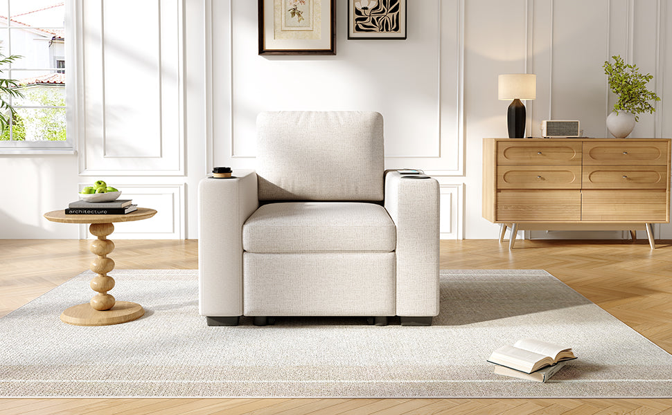 Modern Pull-Out Sofa Bed