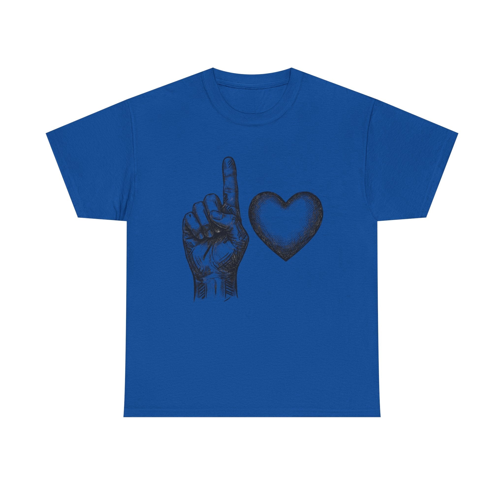"1 love" Graphic T-Shirt