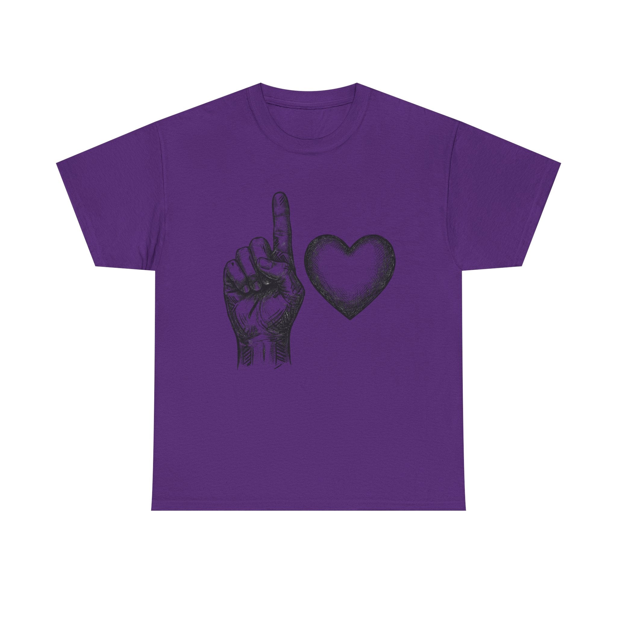"1 love" Graphic T-Shirt