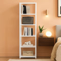 66 Inch Tall Bookshelf 6 Tier Slim Storage Display