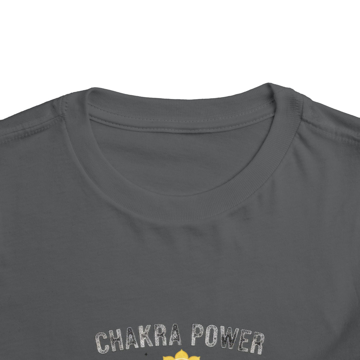 Chakra Power Toddler Tee — Colorful Kids Chakra Energy Shirt