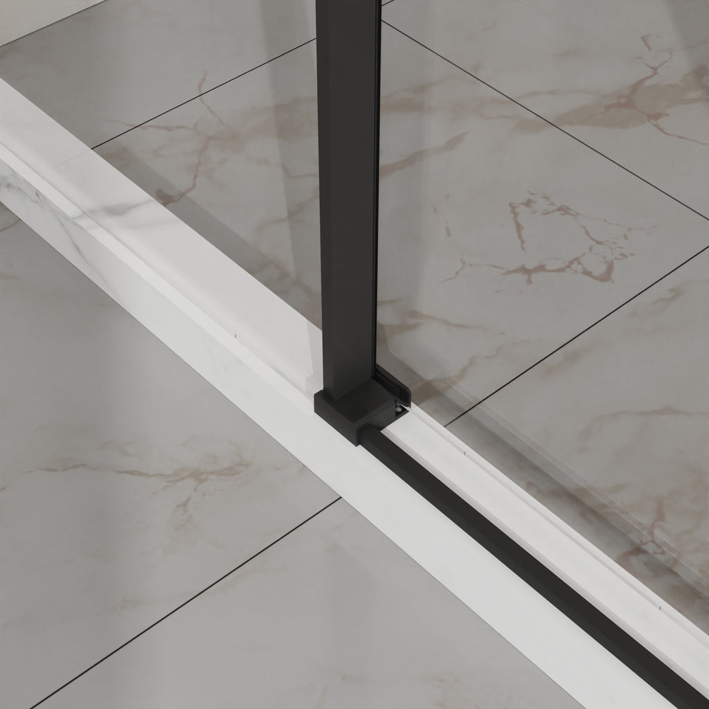 Goodyo 48" W x 72" H Sliding Shower Door