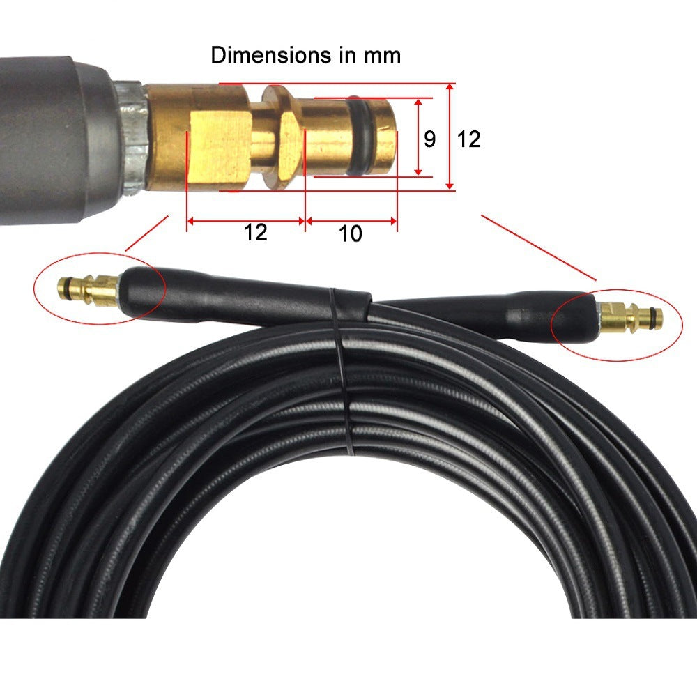 High pressure tube extension coupling