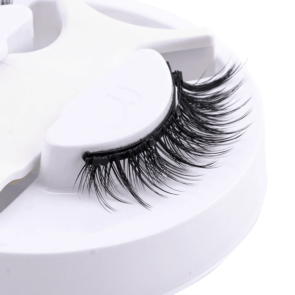 Reusable Magnetic Eyelashes Set Mink Lashes with Tweezers