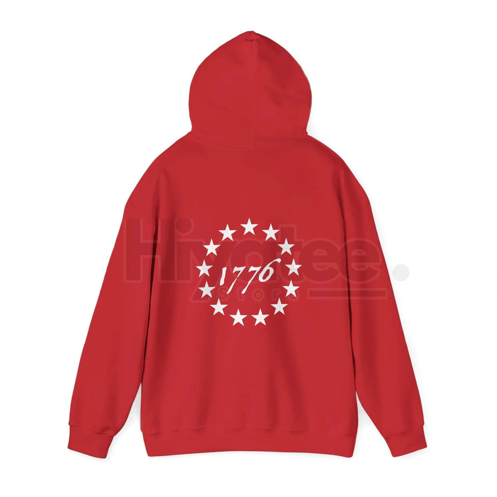 "0 Lib" Funny Christmas Hoodie – Conservative Dad Gift