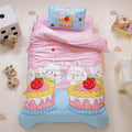Cotton Kindergarten Three-piece Bedding Set