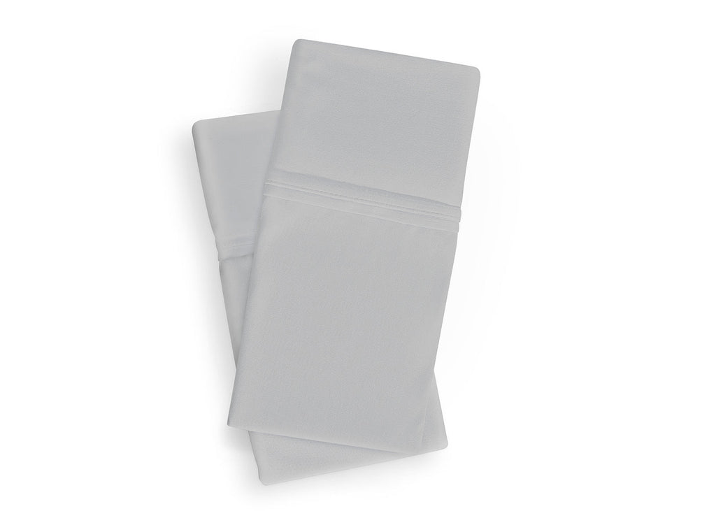 BedGear Dri-Tec King Pillowcase Set, Grey