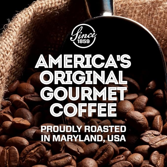 Eight O'Clock Ground Coffee, Hazelnut, 33 Ounce