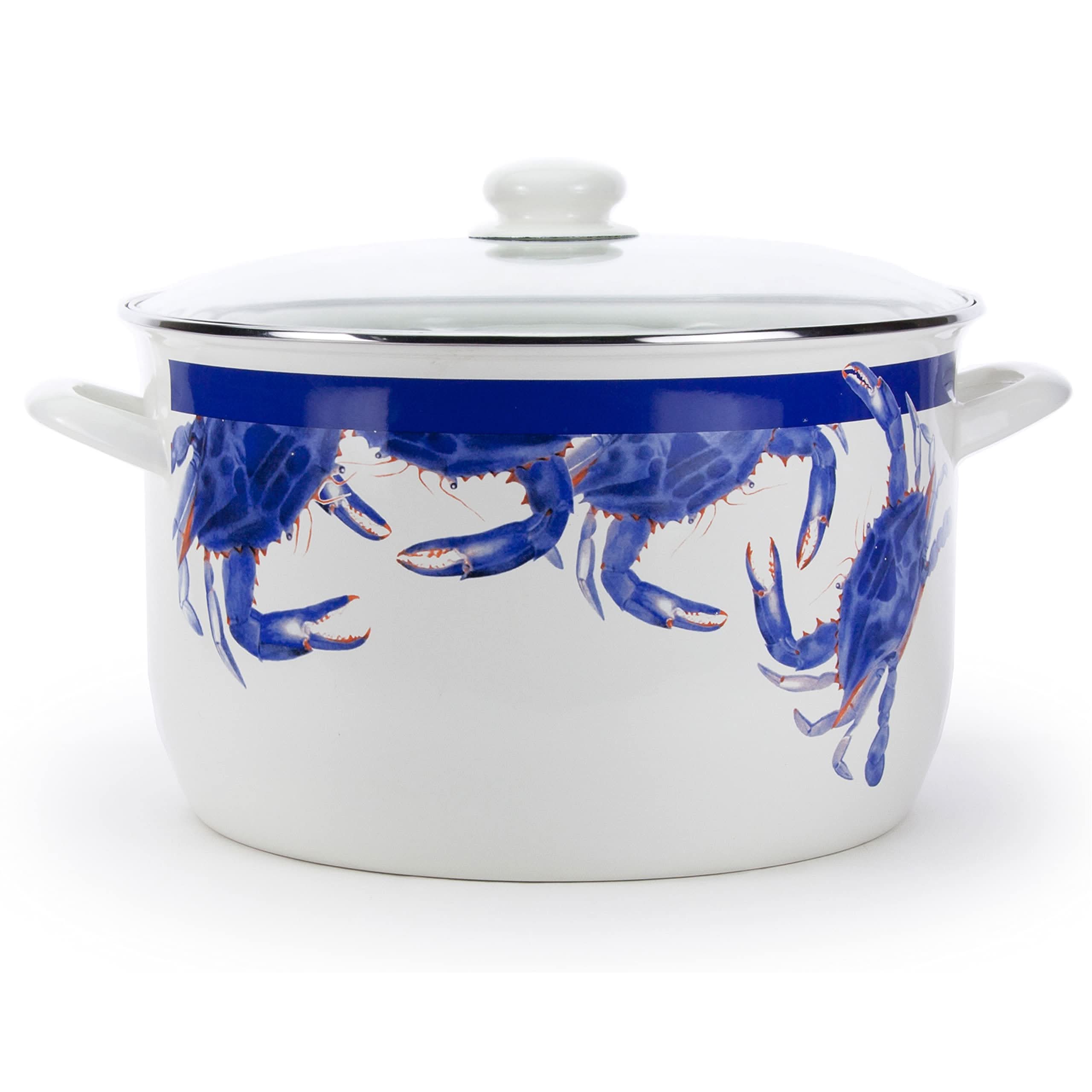 Golden Rabbit Enamelware 18 qt Stock Pot