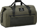 BORLENI Waterproof Motorcycle Dry Duffel Bag Luggage Tail Bag with Large Storage Space,Roll Top Closure, Shoulder Straps, Inner Pocket and Mesh Pocket for Motorcycling Travel Camping (Army Green,30L)