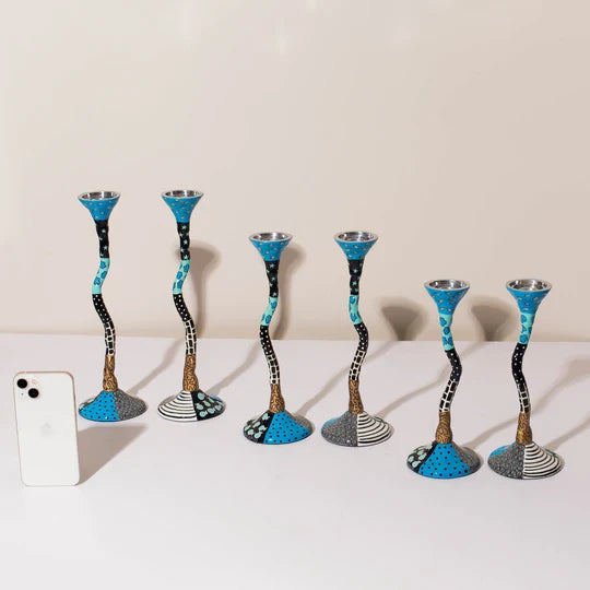 Colorful Premium Handcrafted Candle holders – Loopy Series