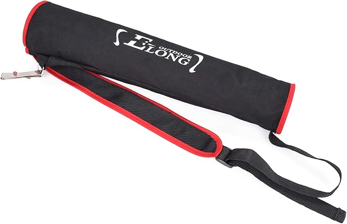 YLS Archery Hip and Back Quiver for Arrows - Black Arrow Quiver for Kids and Adults - Adjustable Arrow Holder with a Padded Strap and Belt Clip - Archery Accessories for Field and Practice