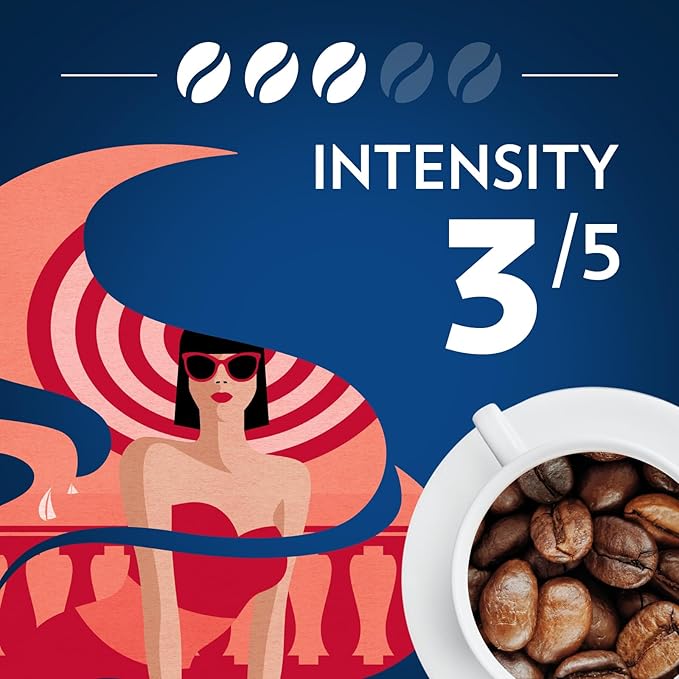 Lavazza Dolcevita Classico Whole Bean Coffee 12oz Bag, Medium Roast, Rich and Full-bodied, Intensity 3/5, Arabica and Robusta, Ideal for Drip Brewers, (Pack of 1) - Package May Vary