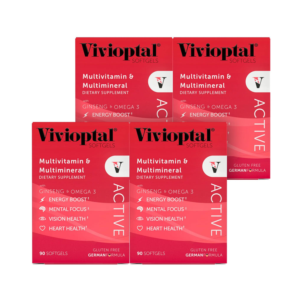 Vivioptal ACTIVE Multivitamin & Multimineral Supplement - 1 Year Supply