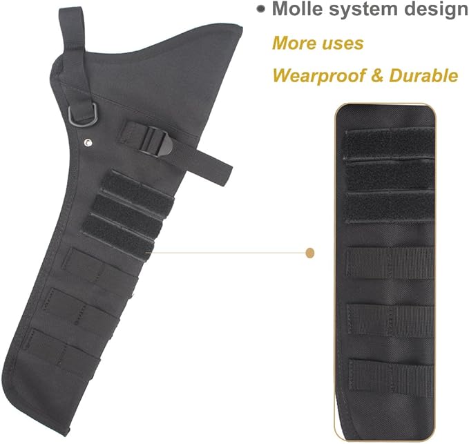 KRATARC Archery Lightweight Hip Arrow Quiver Foldable Compact Arrows Bag with Molle System Hanged for Target Shooting
