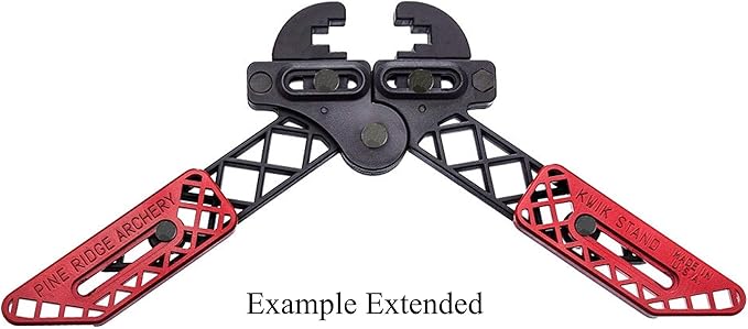 Pine Ridge Archery Kwik Stand Bow Support, Fit on Most Bow Limbs, Perfect for Ground or Box Blind Hunting