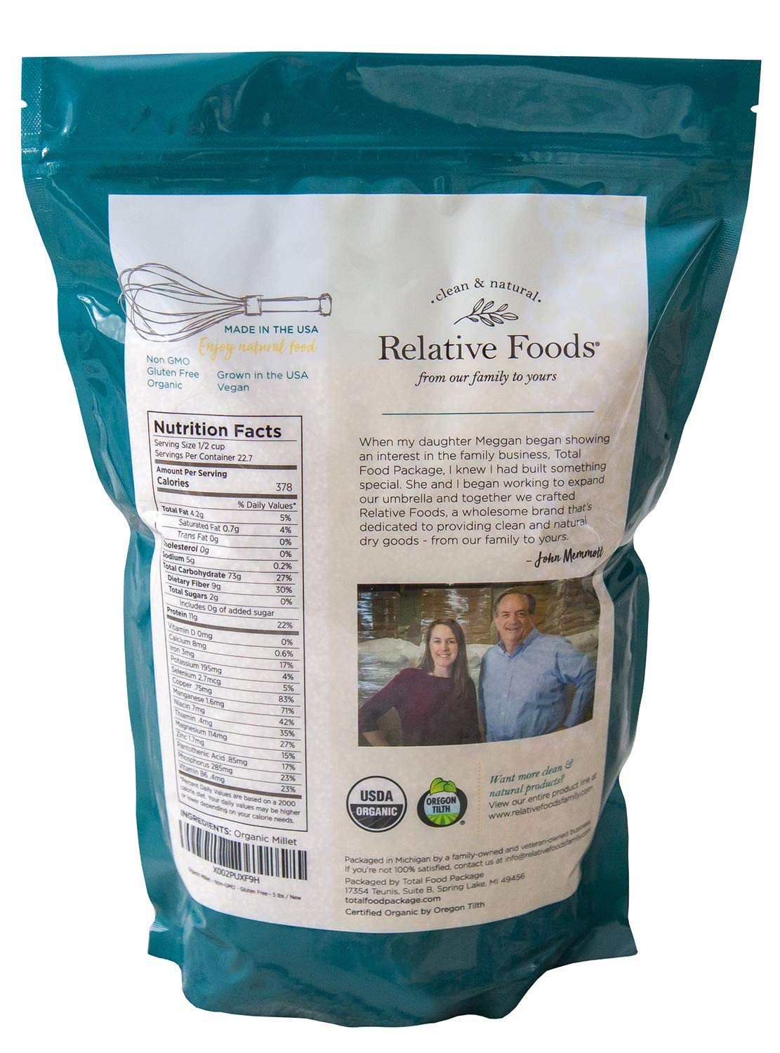 Whole Millet - Organic & Gluten-Free