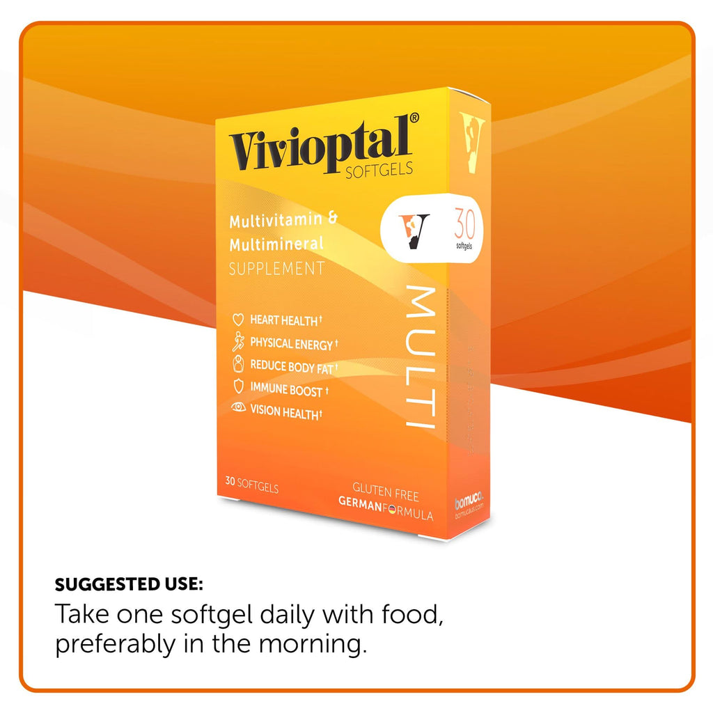 Vivioptal MULTI  Multivitamin & Multimineral Supplement 30 Softgels