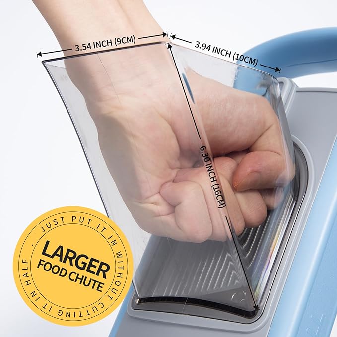 Mandoline Slicer & Spiralizer slicer for kitchen, French Fry Cutter, vegetable slicer, Potatoes chopping with Thickness Adjuster, Veggie Dicer,Zucchini,Faster Kitchen Slicer for Meal Prep
