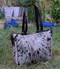 Cowhide Crossbody Bag - Chic Genuine Leather Purse with Adjustable Strap, Perfect Everyday Leather Crossbody for Her