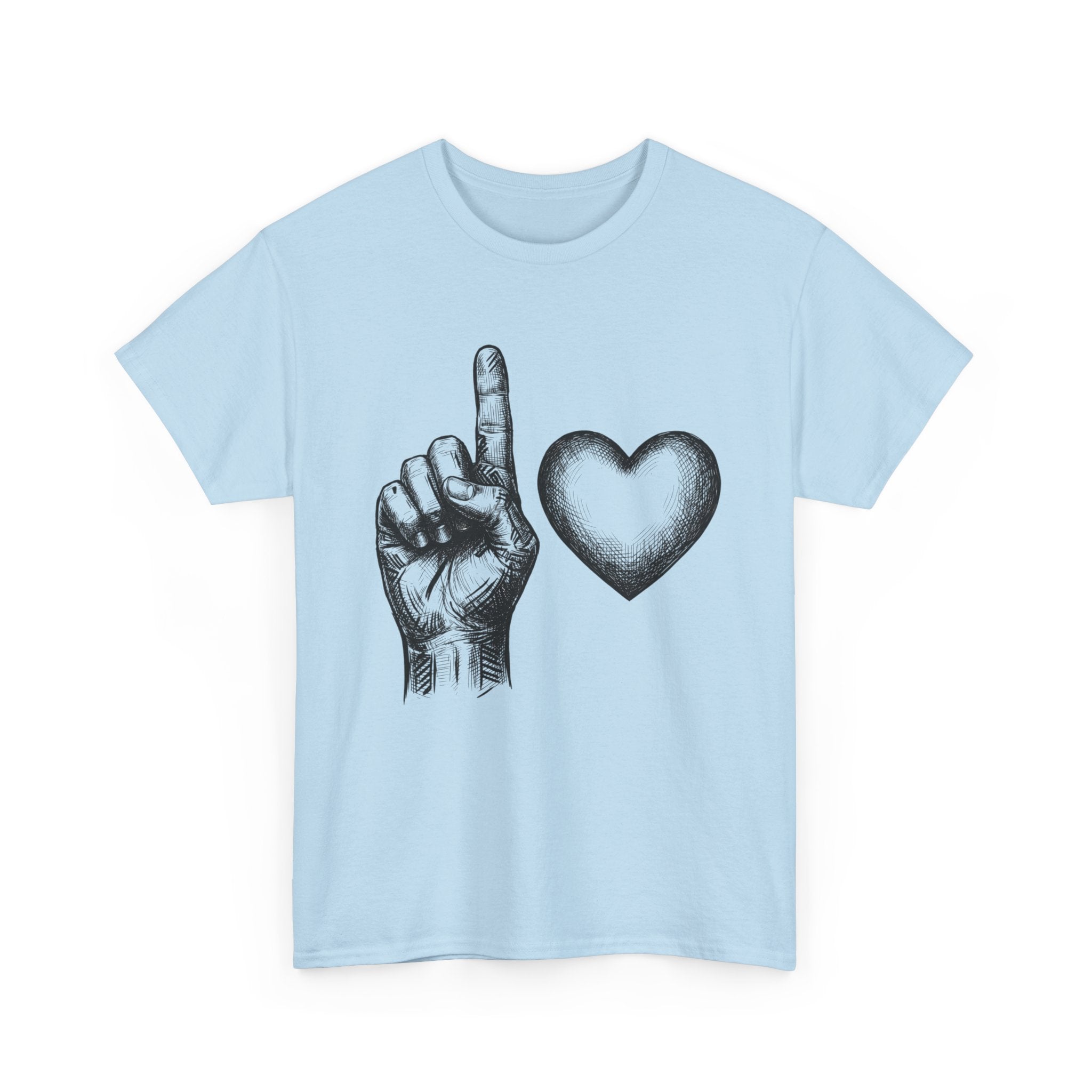 "1 love" Graphic T-Shirt