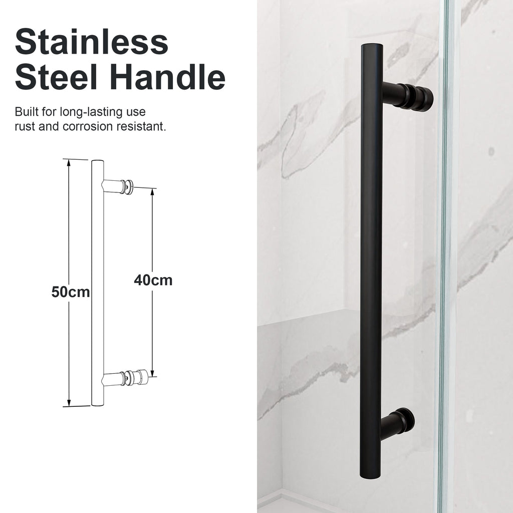 Frameless Single Sliding Shower Door