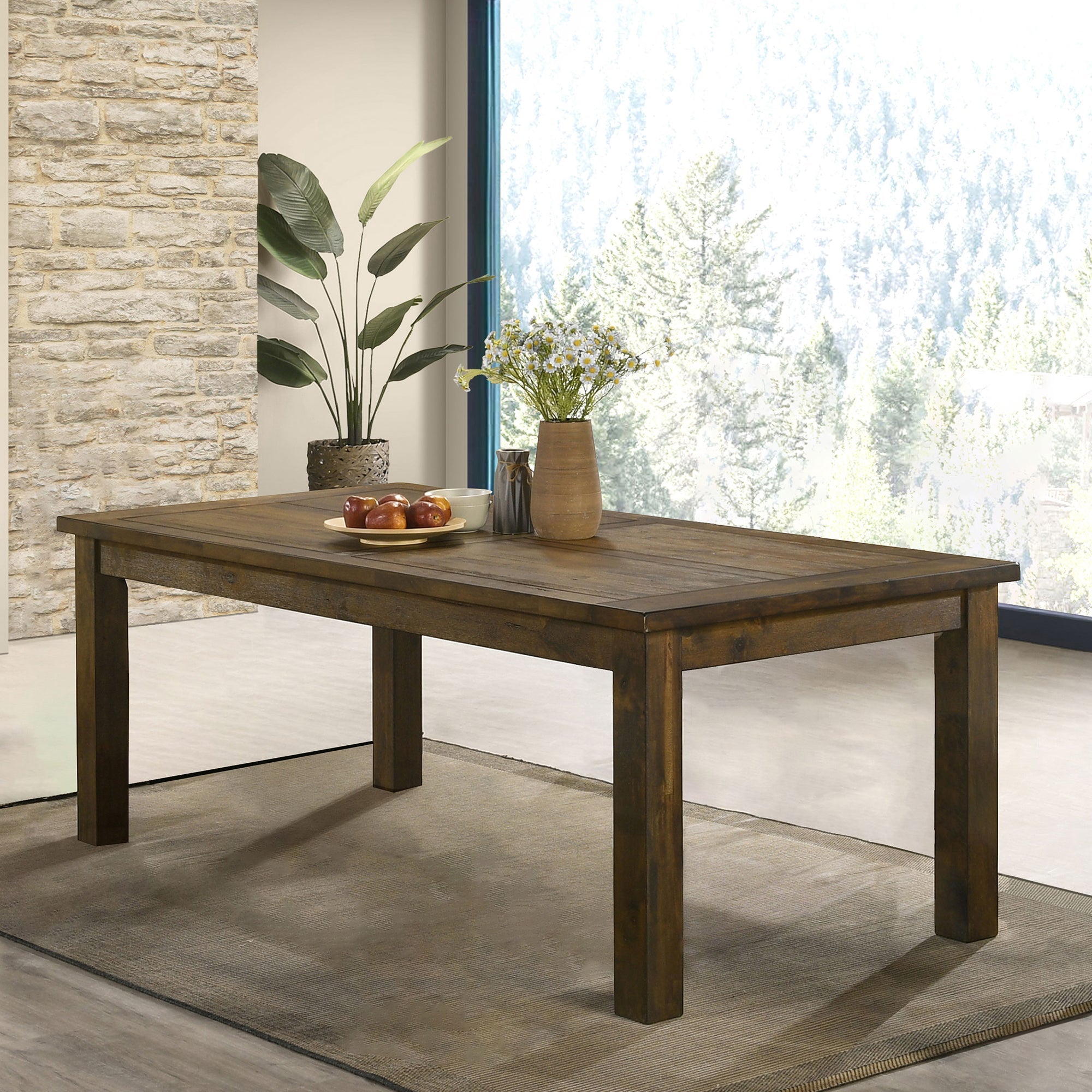Guster Rustic Golden Dining Table