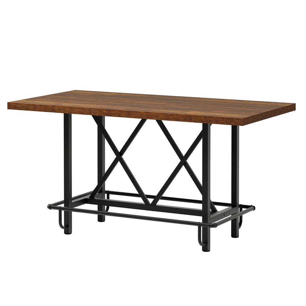 63" Counter Height Dining Table for 6