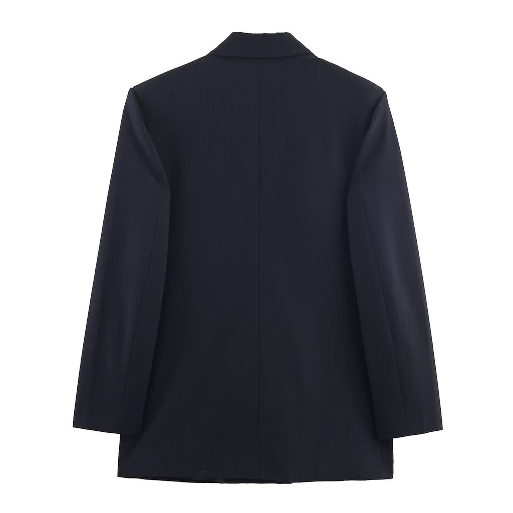 Women's Double-Breasted Pinstripe Blazer BYMANYC ® New York CONTEMPORARY VIBRANT MODERN FASHION - New Collection