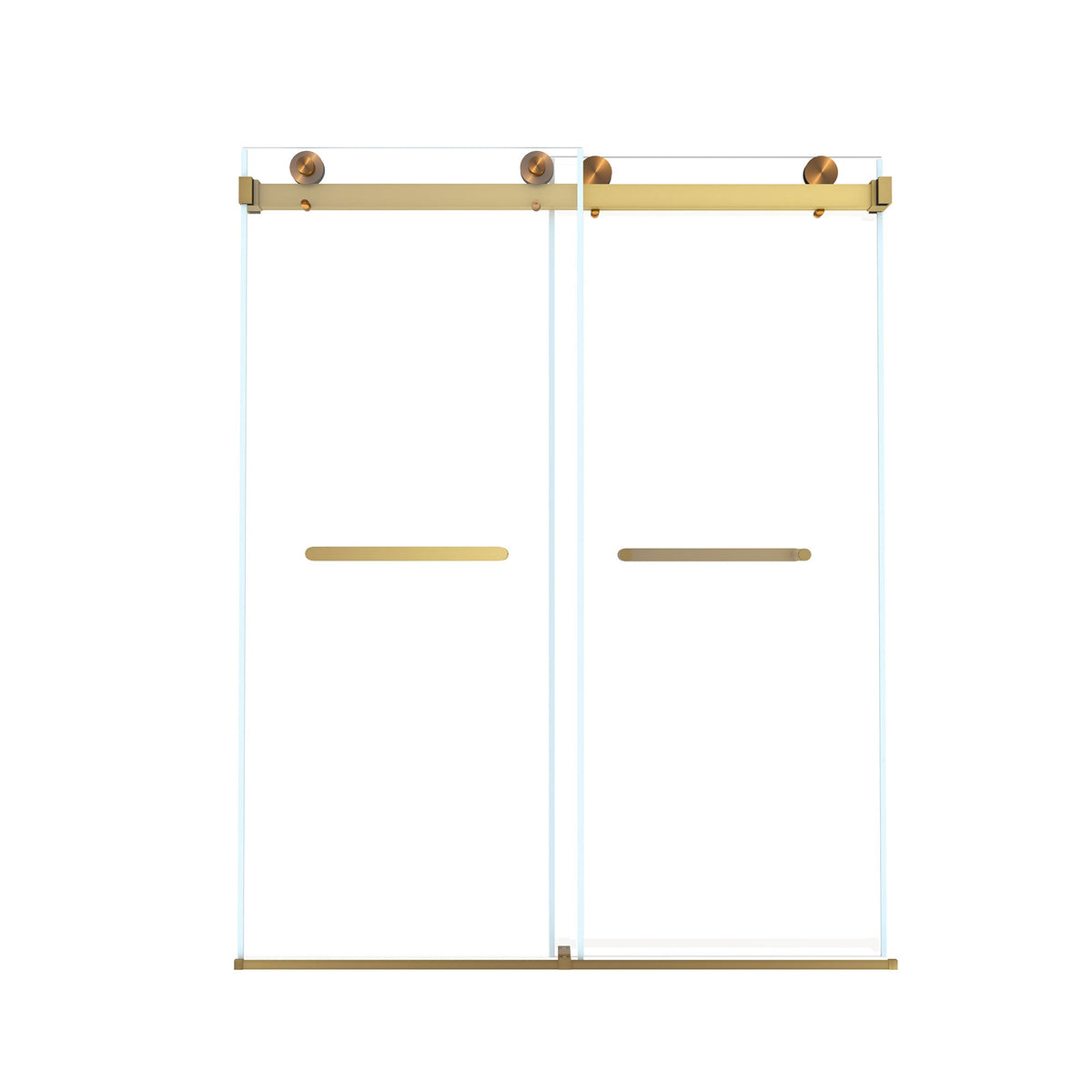 Frameless Double Sliding Shower Door