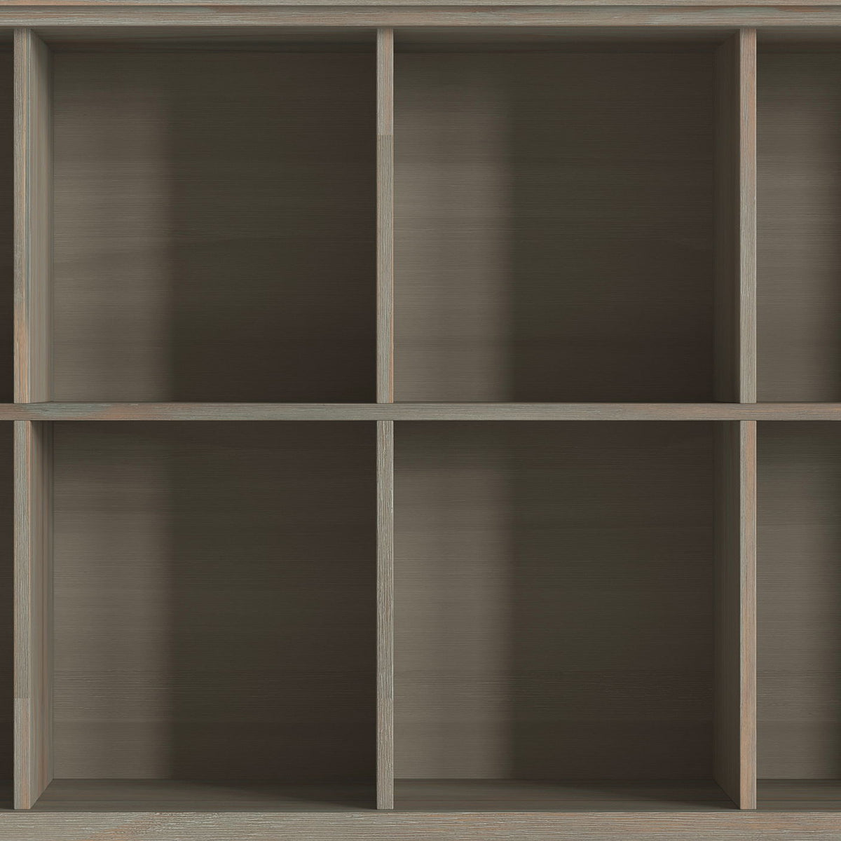 Amherst Cube Storage Bookcase with Large Cubbies - Dark Brown, Dark Gray, or White