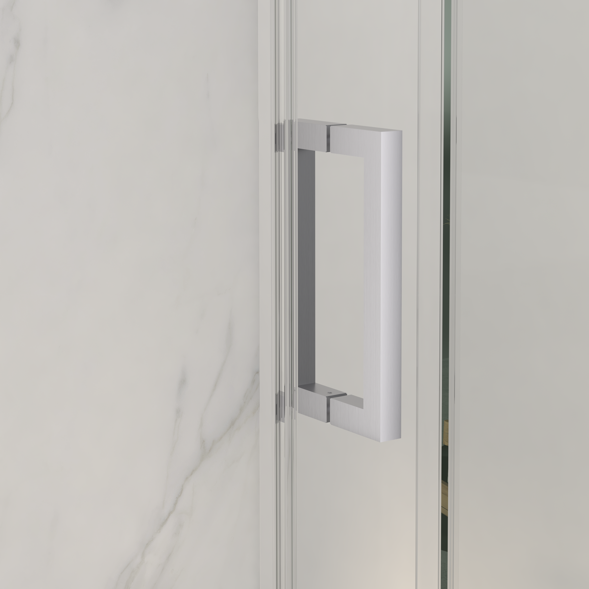 Frameless Sliding Shower Door 56-60"W x 72"H