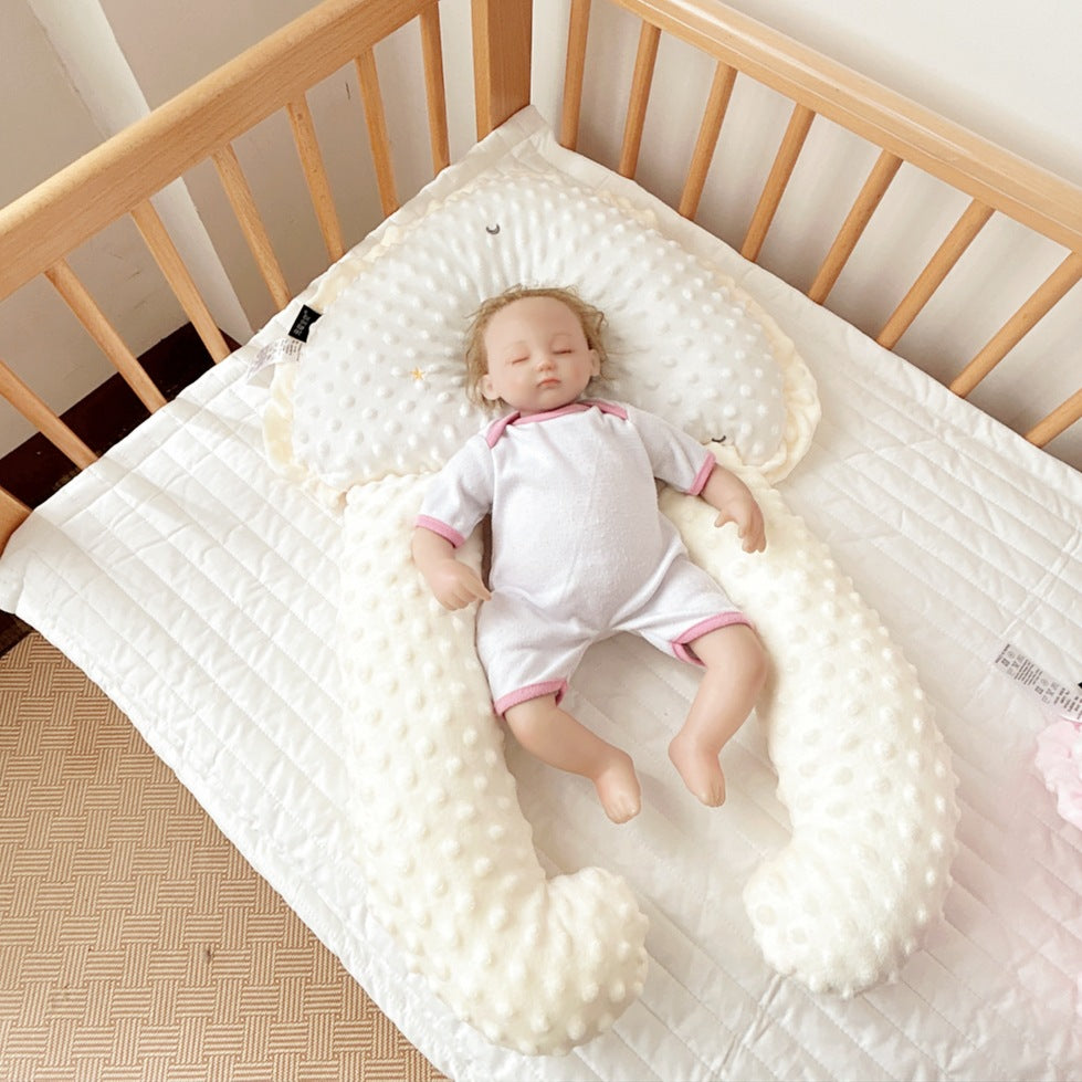 No Top Velvet Anti-deviation Head Baby Pillow