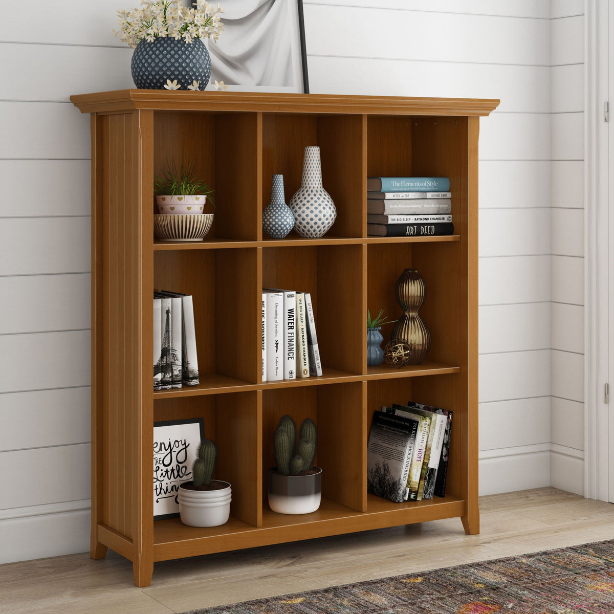 Handcrafted Cube Storage Organizer with Multiple Cubbies - Choose Color