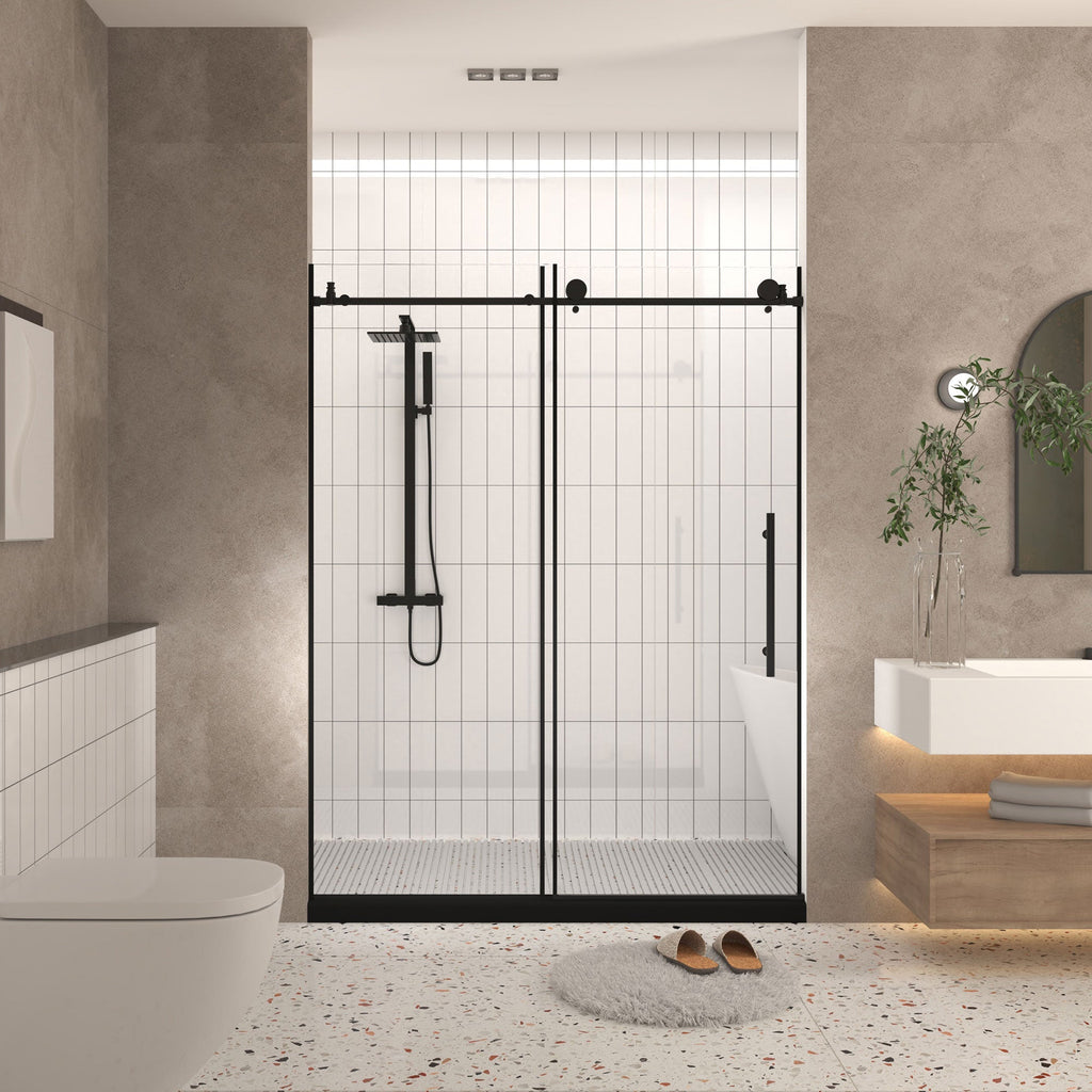 Frameless Shower Door 44-48" W x 76" H