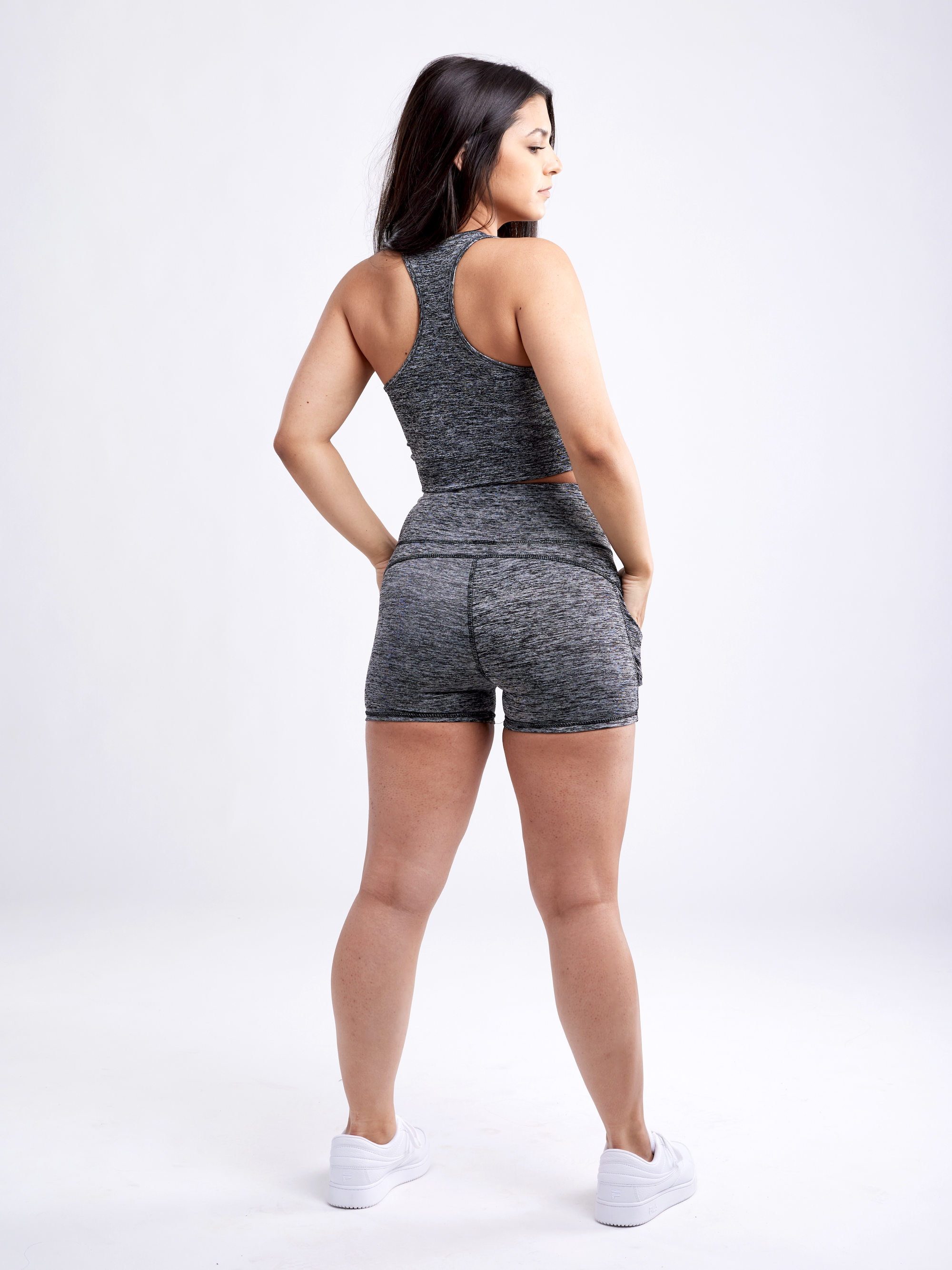JupiterGear Racerback Lightweight Training Crop Tank Top