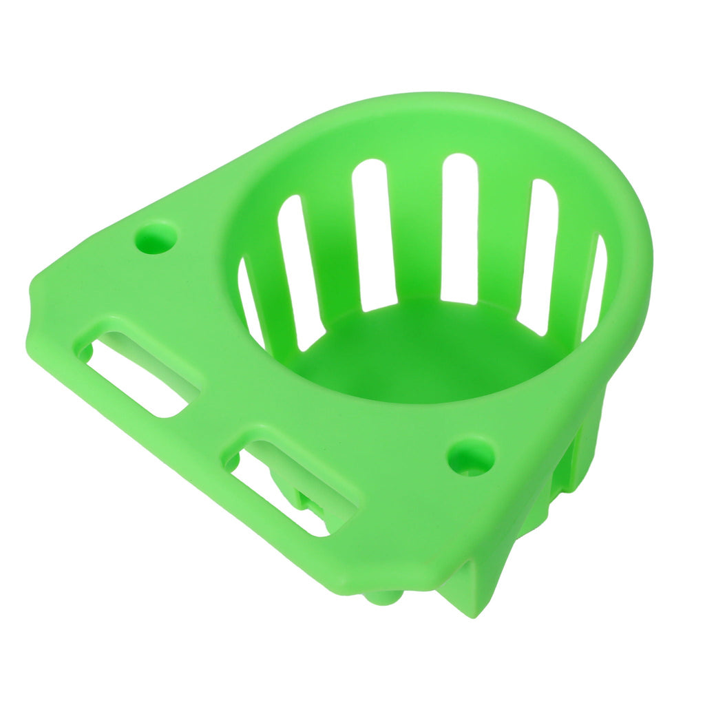 Rolling Detailing Creeper Seat with Removable Tool Trays - Green